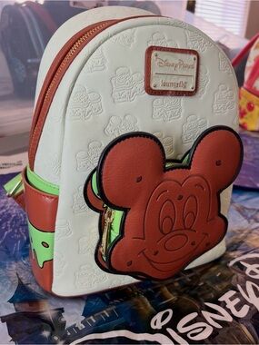 Disney parks Mickey Mouse Ice Cream Sandwich Loungefly Mini Backpack Disney Eats